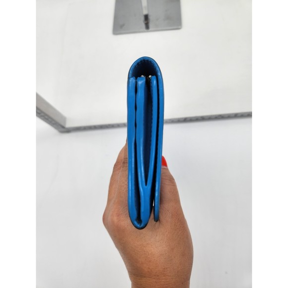 BALENCIAGA BLUE WALLET 471BALXCI - Picture 7 of 15